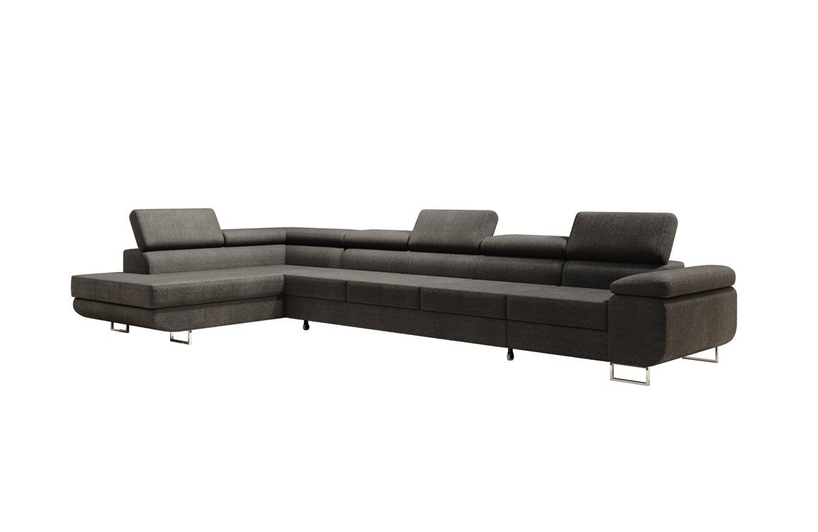 Designer Sofa Maxi met slaap- en klapfunctie in bouclé