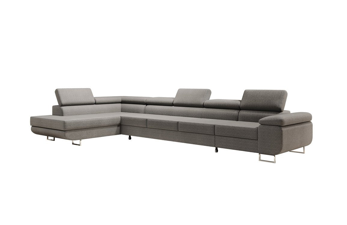 Designer Sofa Maxi met slaap- en klapfunctie in bouclé
