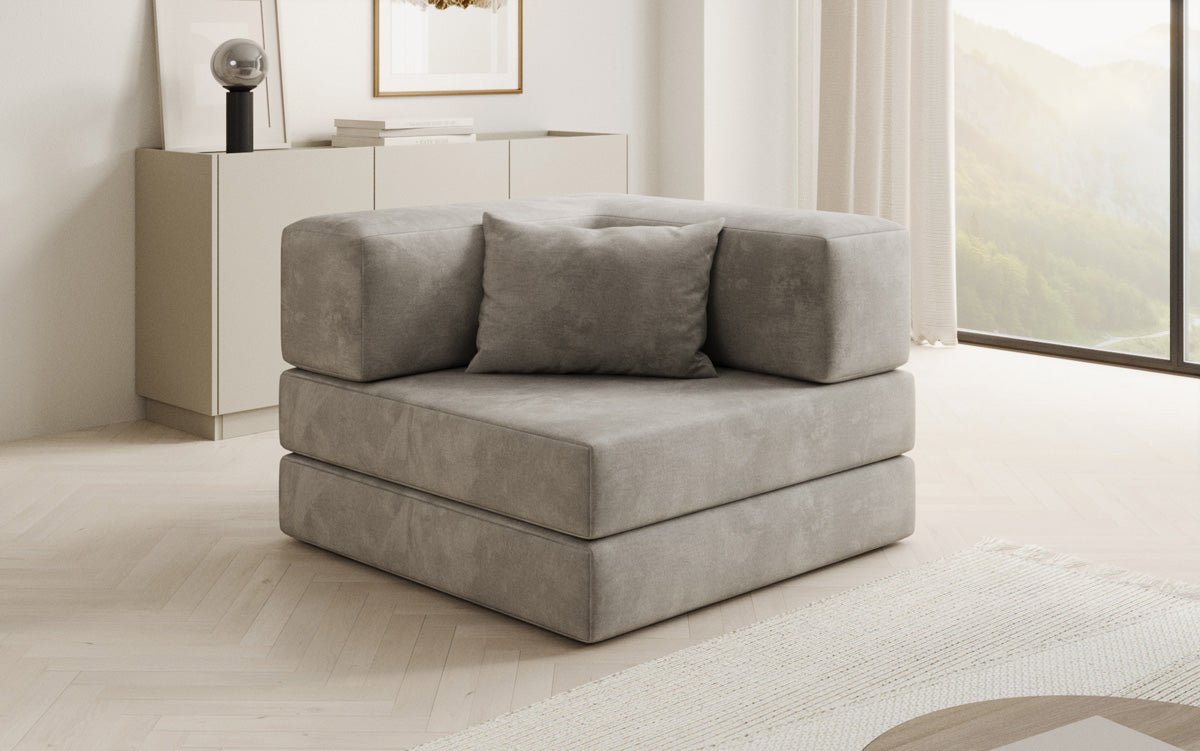 Extra hoes voor Sofa Lazy in fluweel