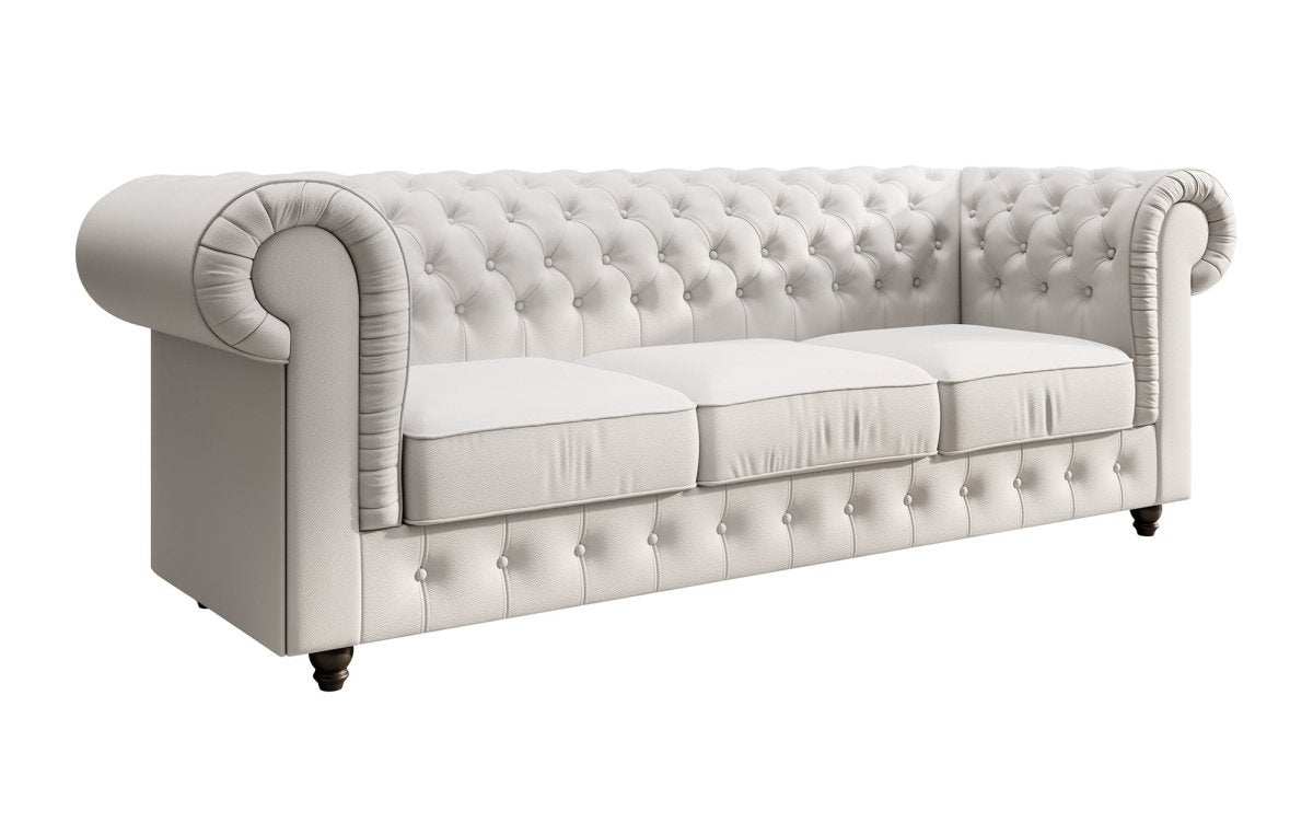 Chesterfield Sofa Hermine (Kunstleder) - Luxusbetten24