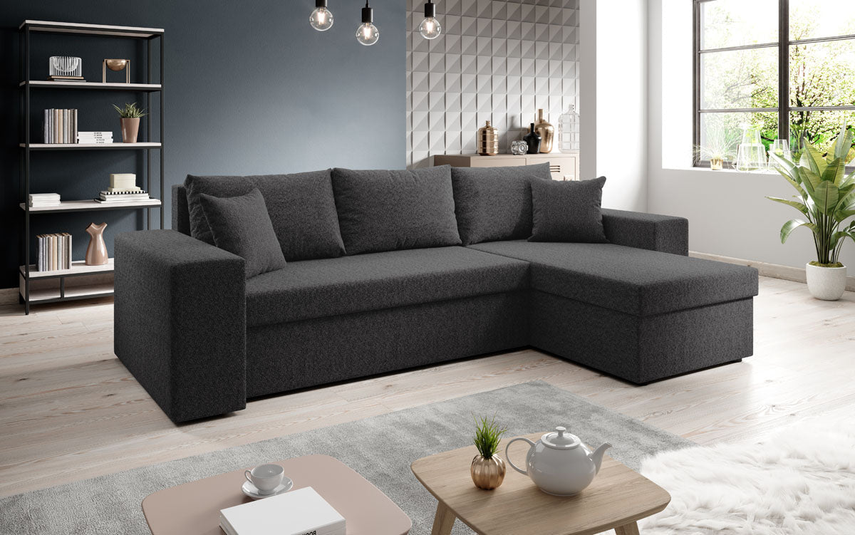 Designer Sofa Denver Bouclé met slaap- en klapfunctie