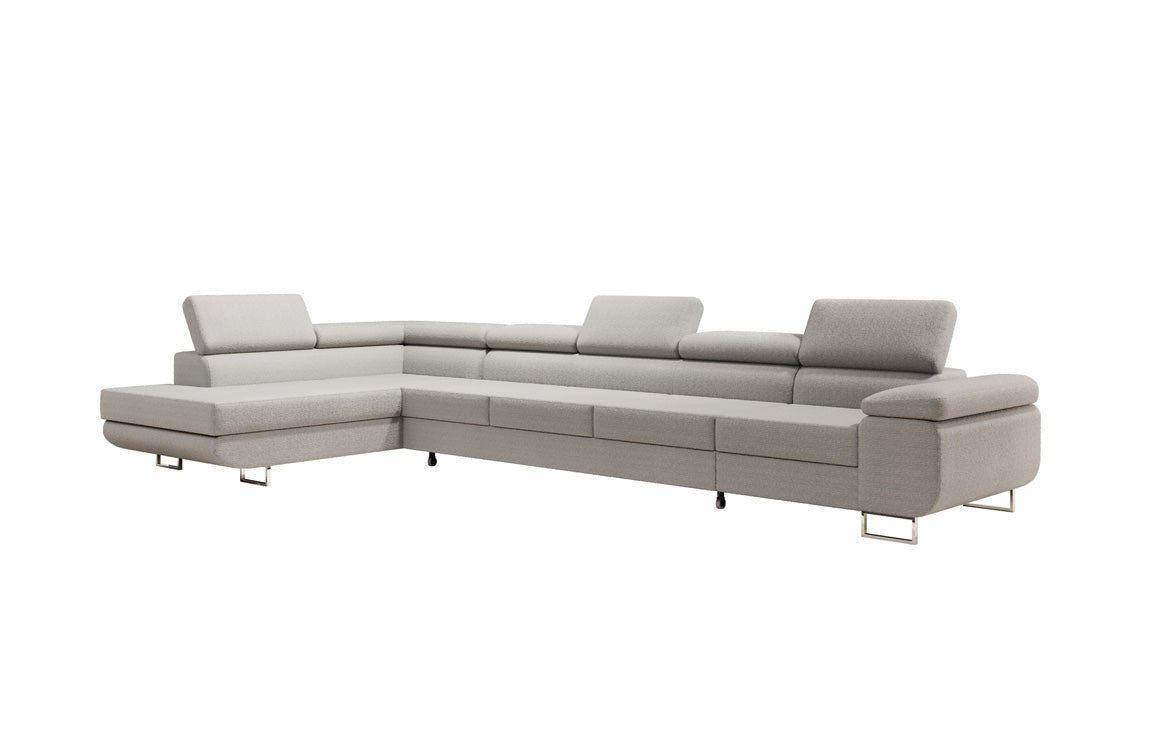 Designer Sofa Maxi met slaap- en klapfunctie in bouclé