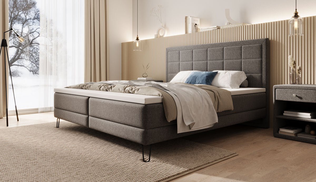 Boxspringbed Mariella met stoffen poten