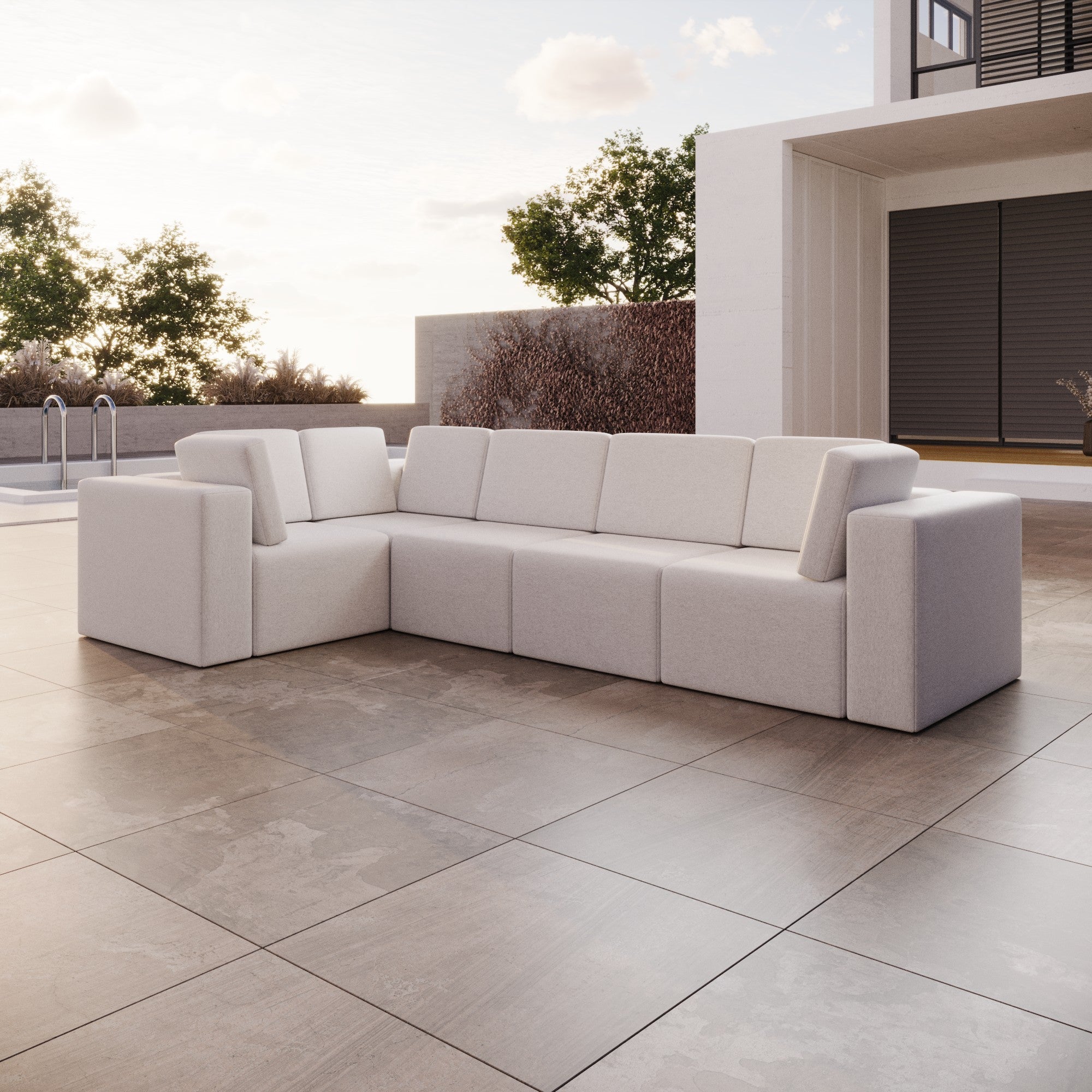 Canapé de jardin modulable Eden L Maxi