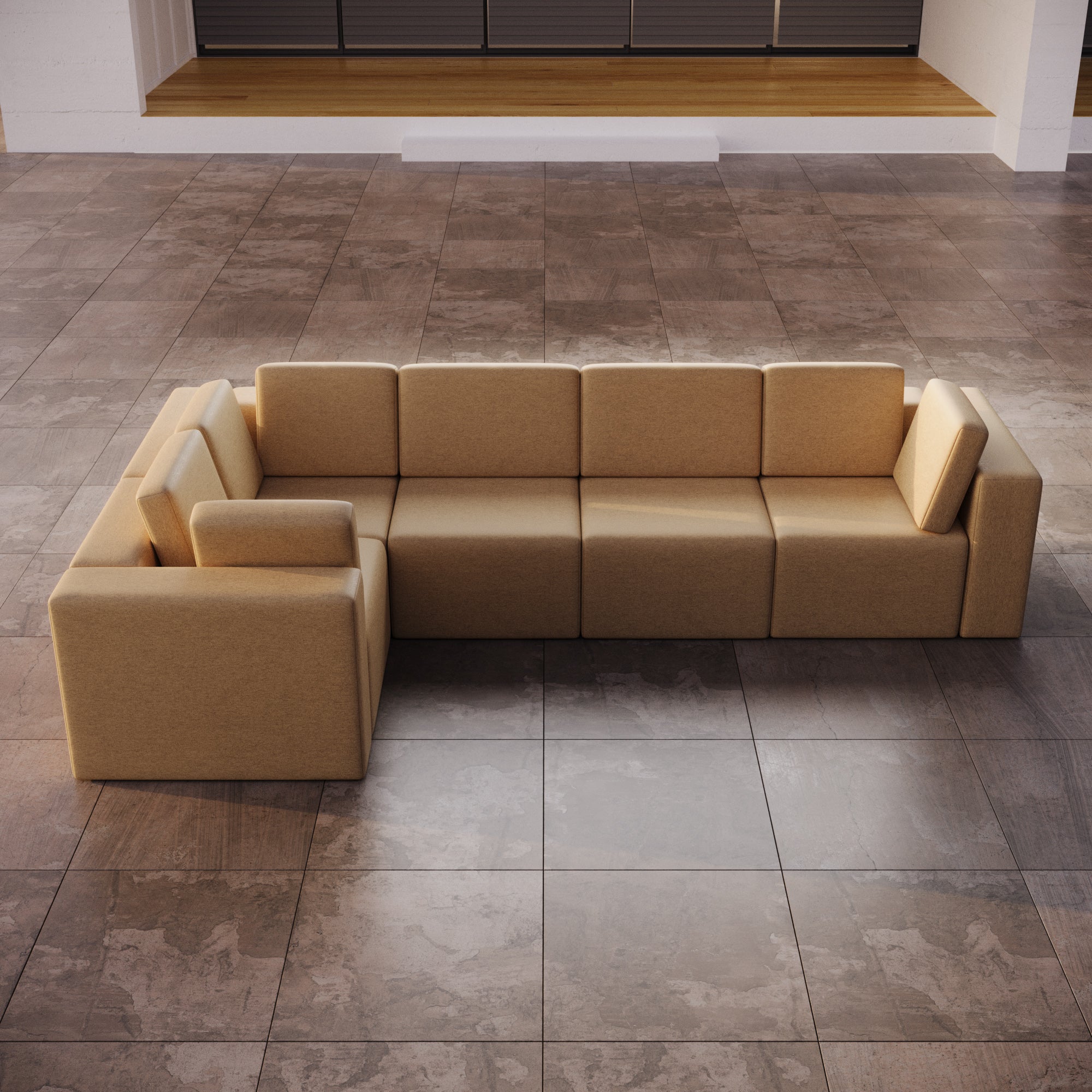 Canapé de jardin modulable Eden L Maxi
