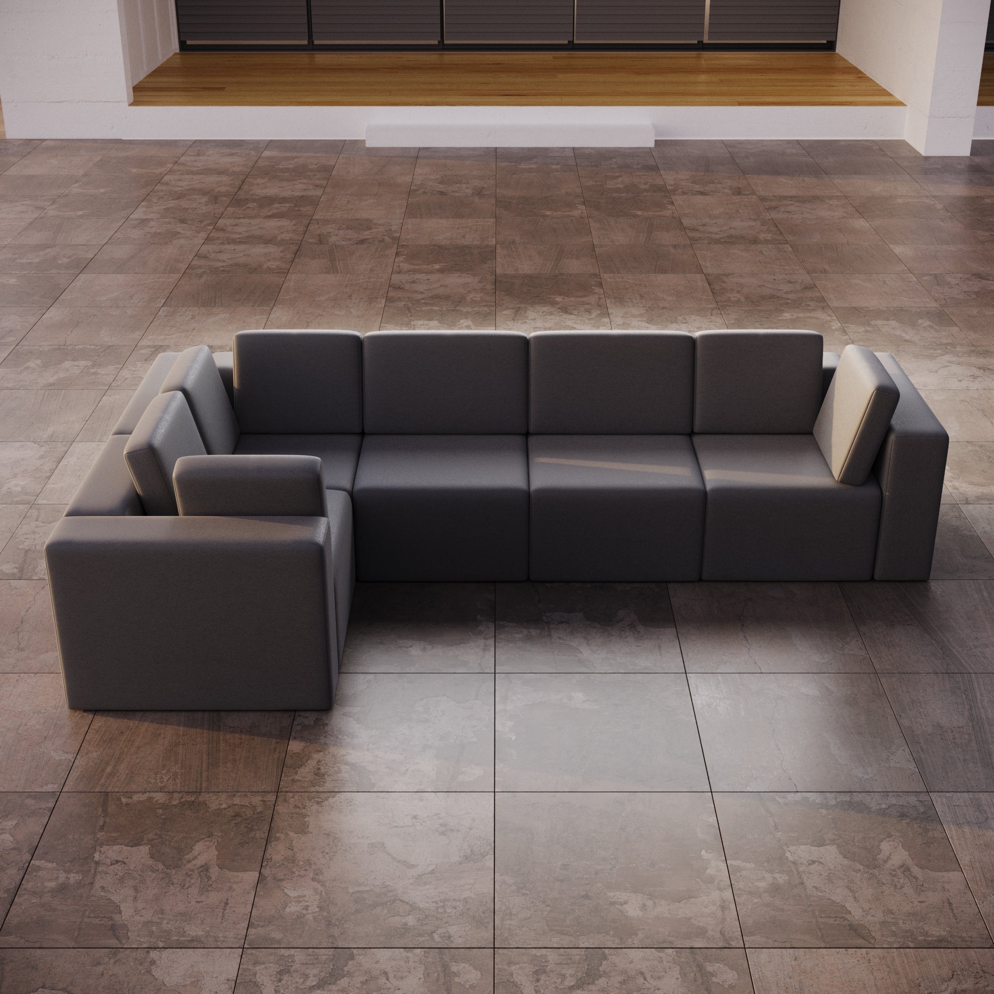 Canapé de jardin modulable Eden L Maxi