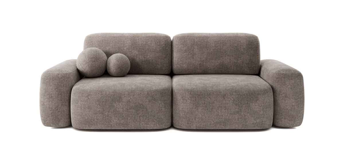 Designer Sofa Benevita mit Schlaffunktion und Bettkasten