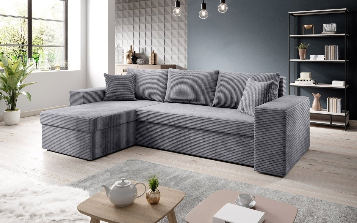 Designer Sofa Denver mit Schlaf - und Klappfunktion - Luxusbetten24