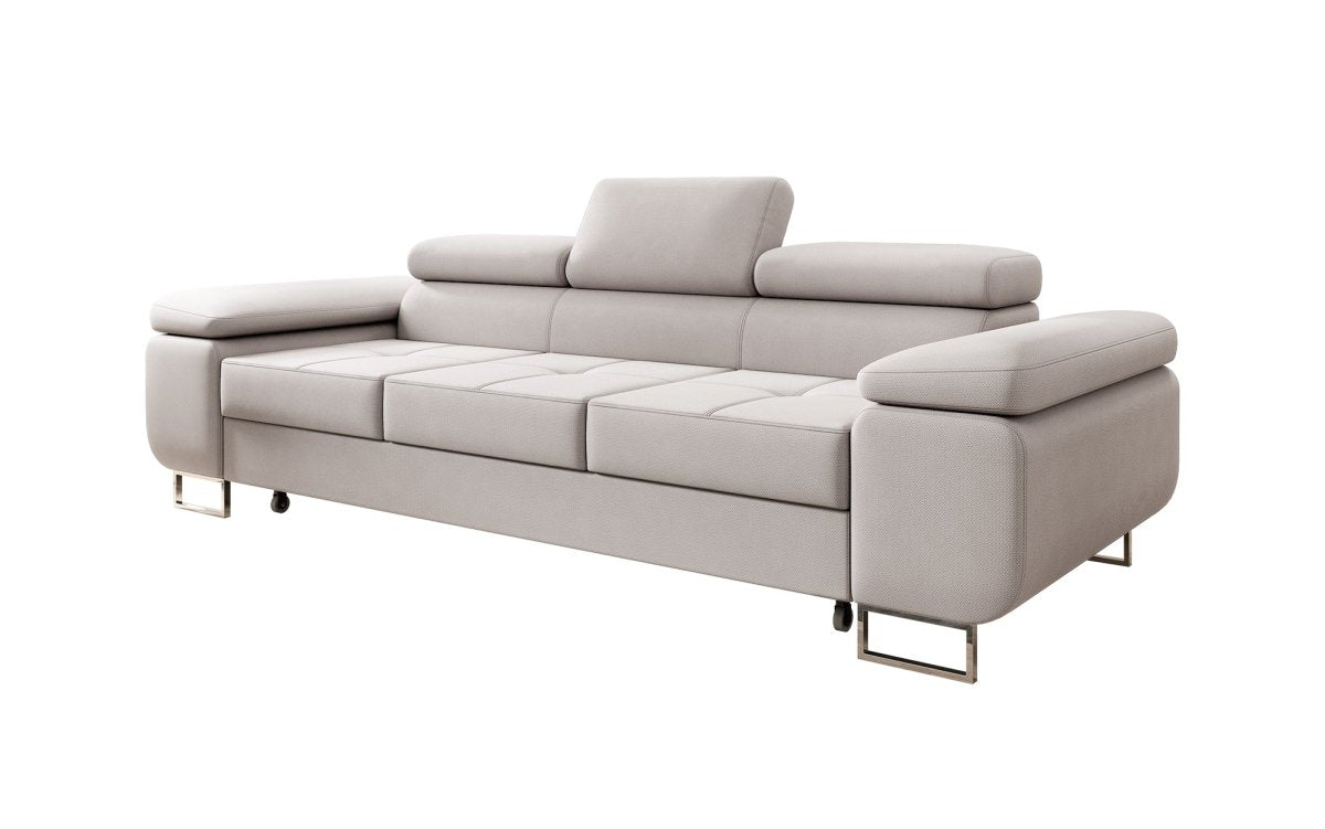 Designer Sofa Siera mit Schlaffunktion (Samt) - Luxusbetten24