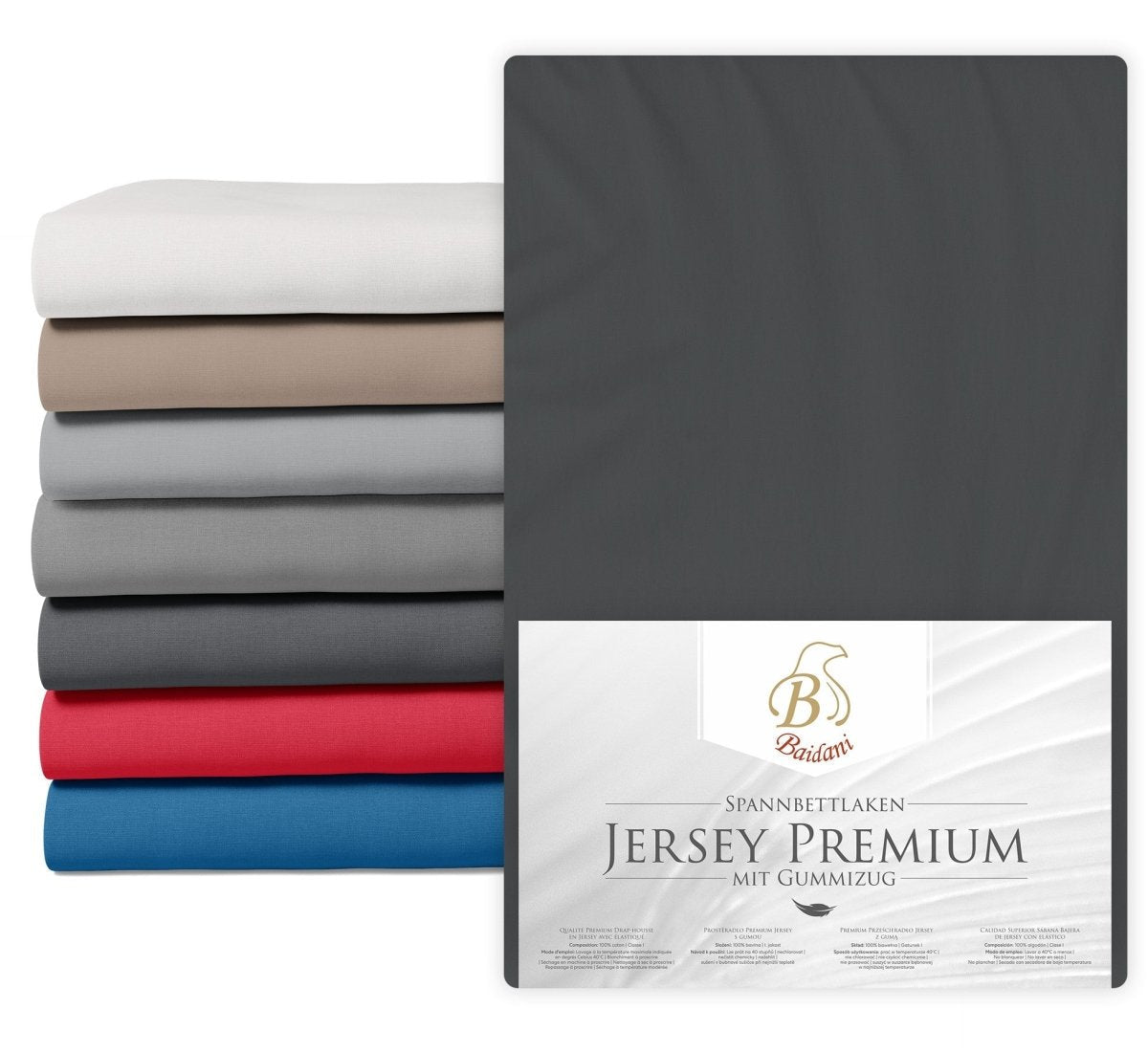 🎁 Premium Boxspring Bettlaken Jersey - Luxusbetten24