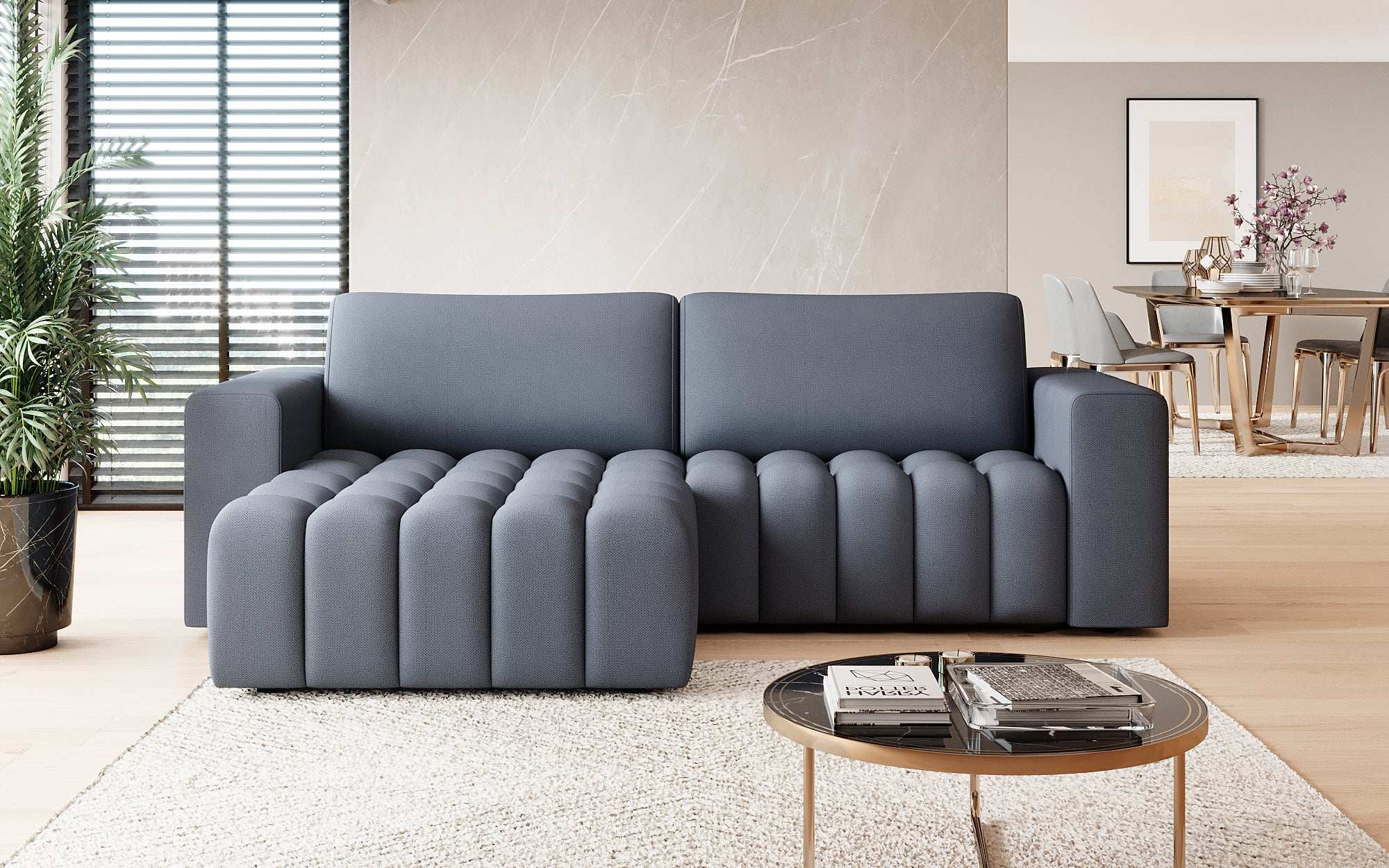 Designer Sofa Tirina mit Schlaffunktion