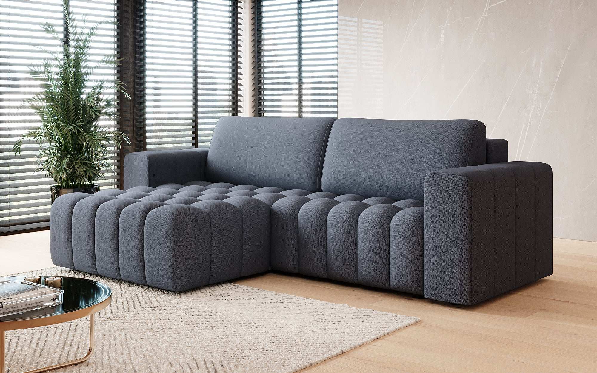 Designer Sofa Tirina mit Schlaffunktion