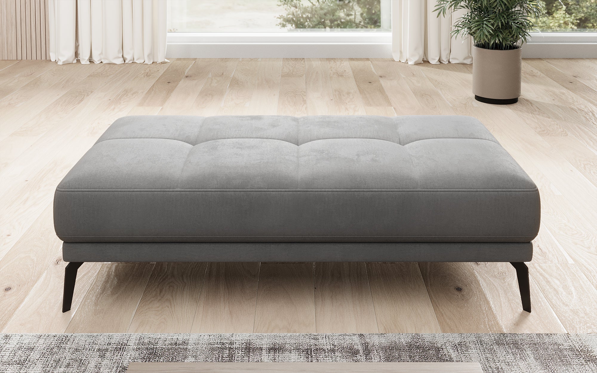 Designer Sofa Terina inkl. Beistellhocker