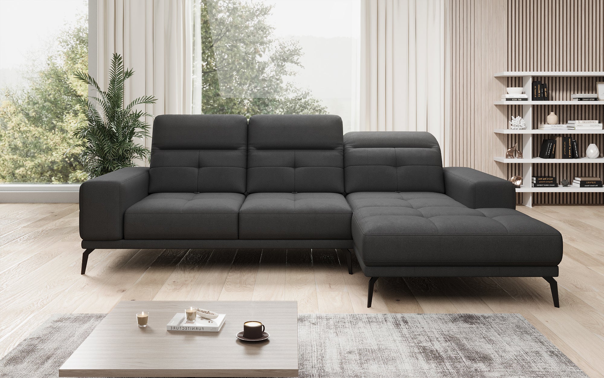 Designer Sofa Terina inkl. Beistellhocker