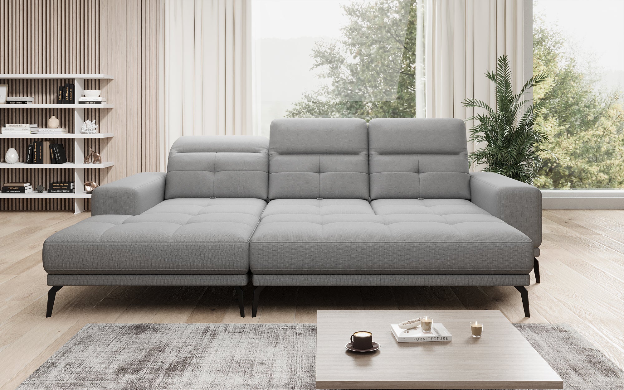 Designer Sofa Terina inkl. Beistellhocker