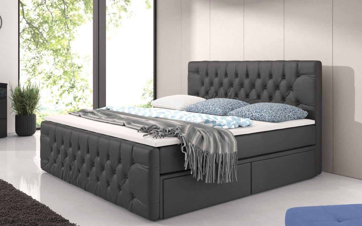 Boxspringbett Bellissimo mit 4 Schubladen - Luxusbetten24