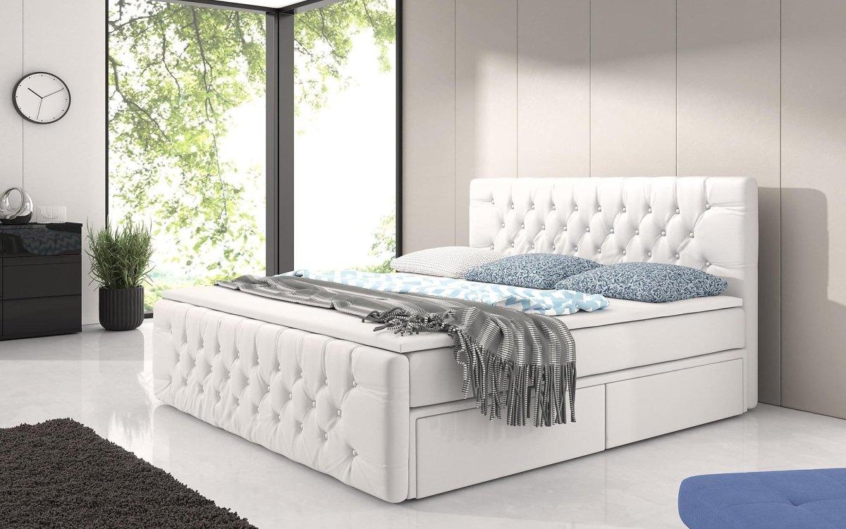 Boxspringbett Bellissimo mit 4 Schubladen - Luxusbetten24