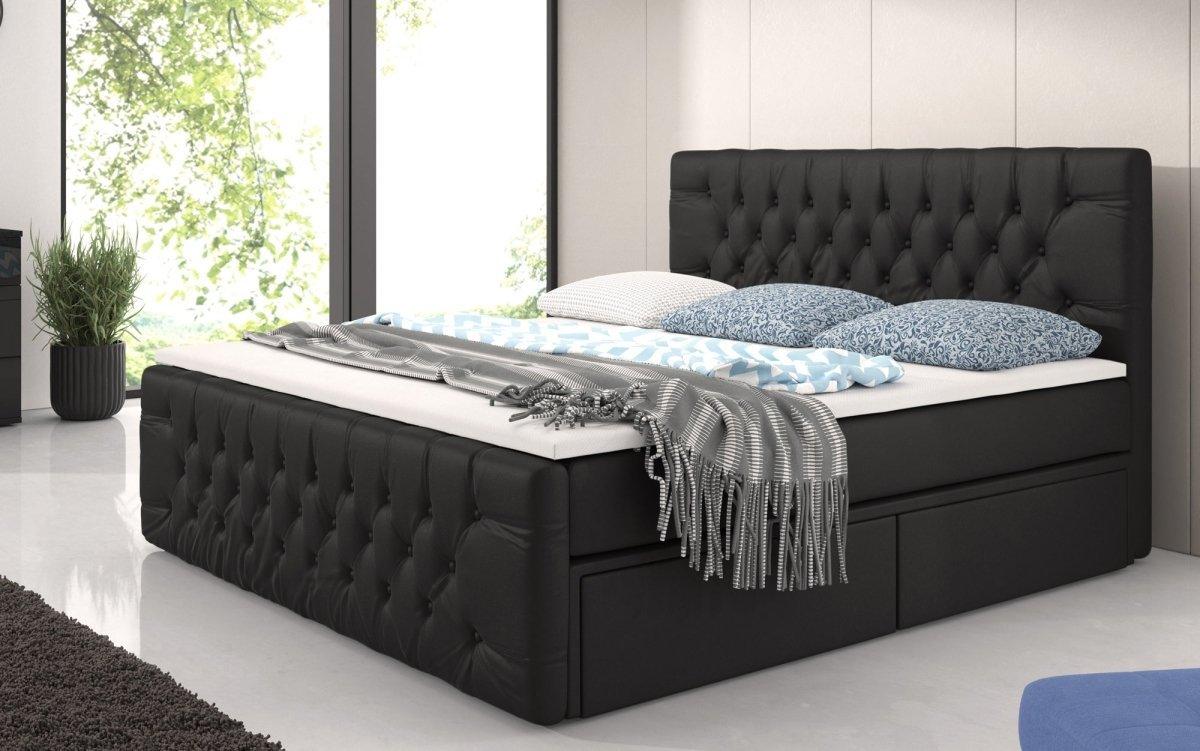 Boxspringbett Bellissimo mit 4 Schubladen - Luxusbetten24