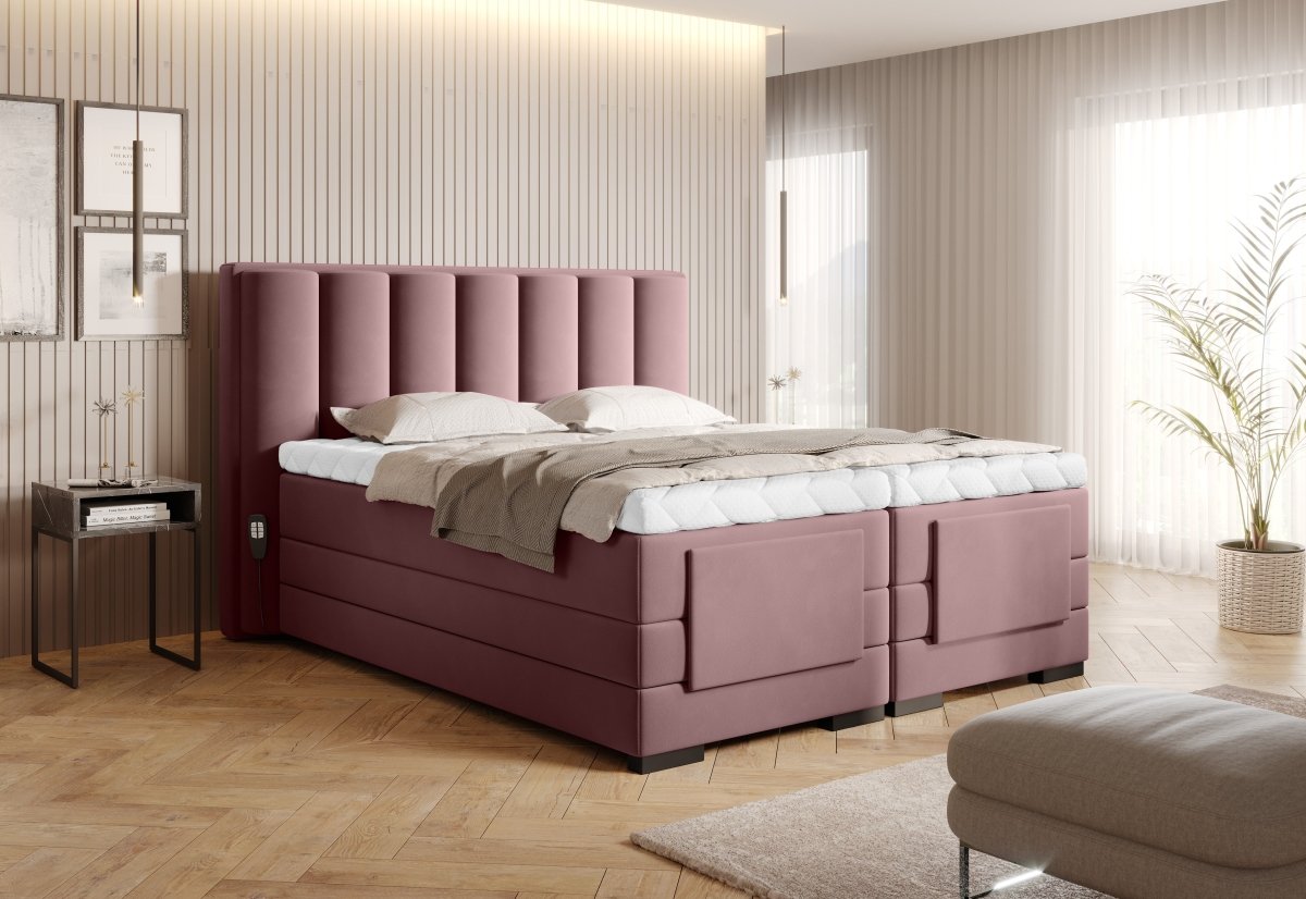 Boxspringbett elektrisch verstellbar Liano - Luxusbetten24