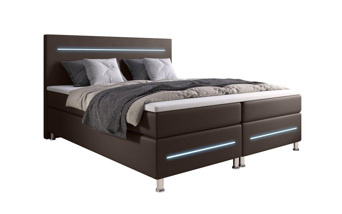 Boxspringbett Sejour mit LED - Luxusbetten24