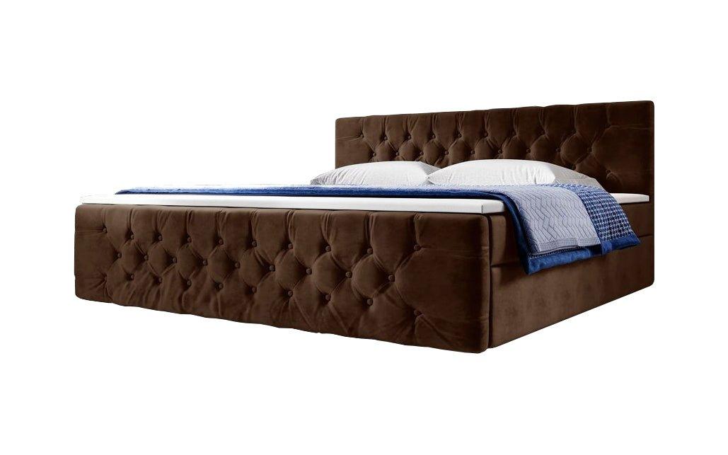 Boxspringbett Velutto mit Stauraum - Luxusbetten24