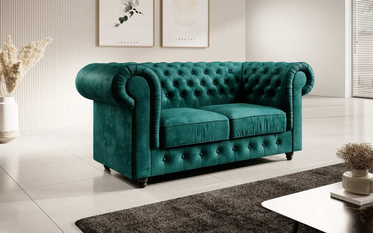 Chesterfield Sofa Roya (Samt) - Luxusbetten24