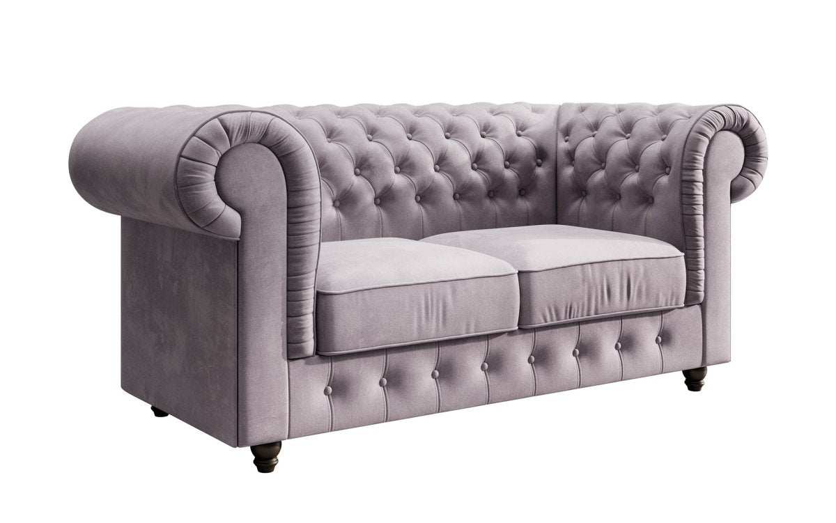 Chesterfield Sofa Roya (Samt) - Luxusbetten24