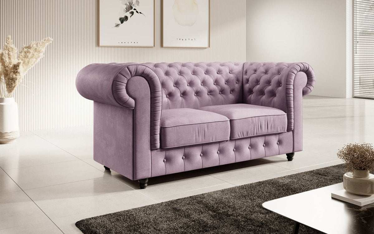 Chesterfield Sofa Roya (Samt) - Luxusbetten24