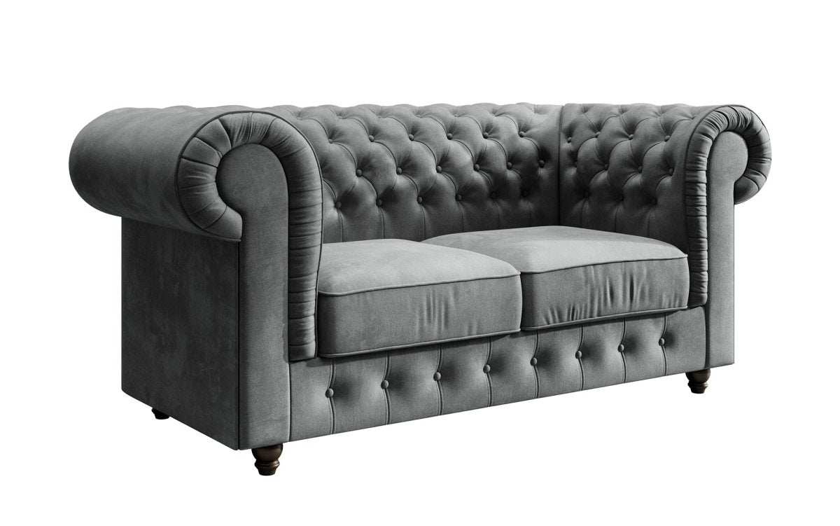 Chesterfield Sofa Roya (Samt) - Luxusbetten24