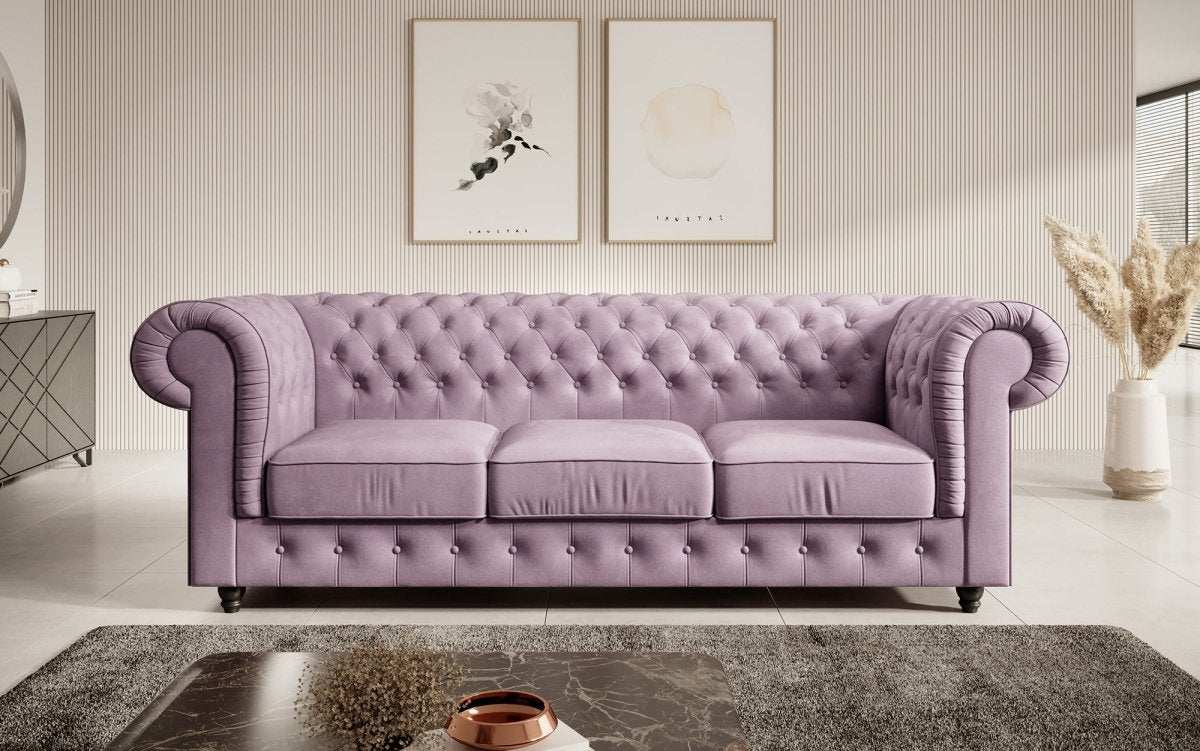 Chesterfield Sofa Sora (Samt) - Luxusbetten24