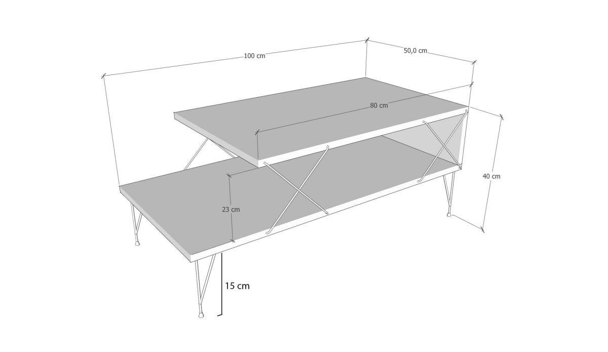 Designer Couchtisch Mirano - Luxusbetten24