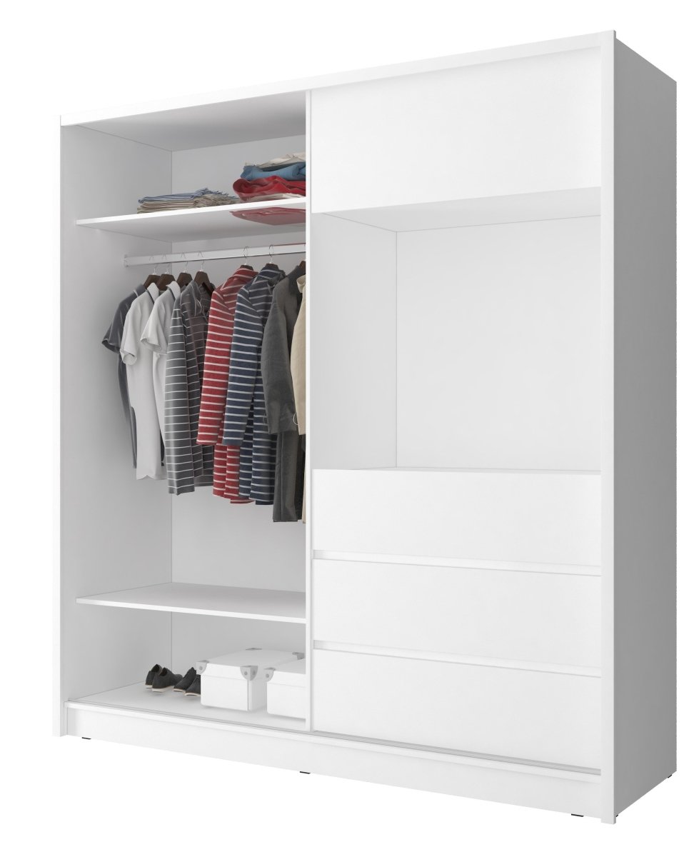 Designer Schrank Cosmo mit TV Vorrichtung - Luxusbetten24