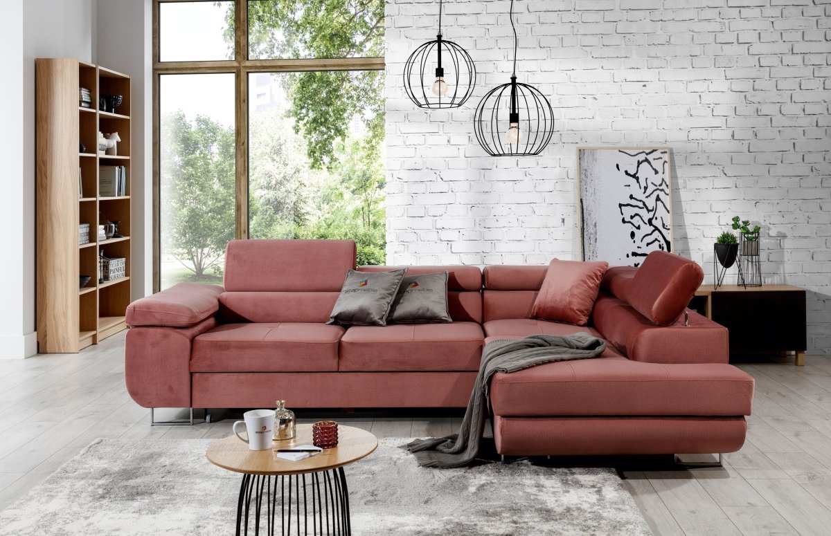 Designer Sofa Anila mit Schlaf- und Klappfunktion - Luxusbetten24