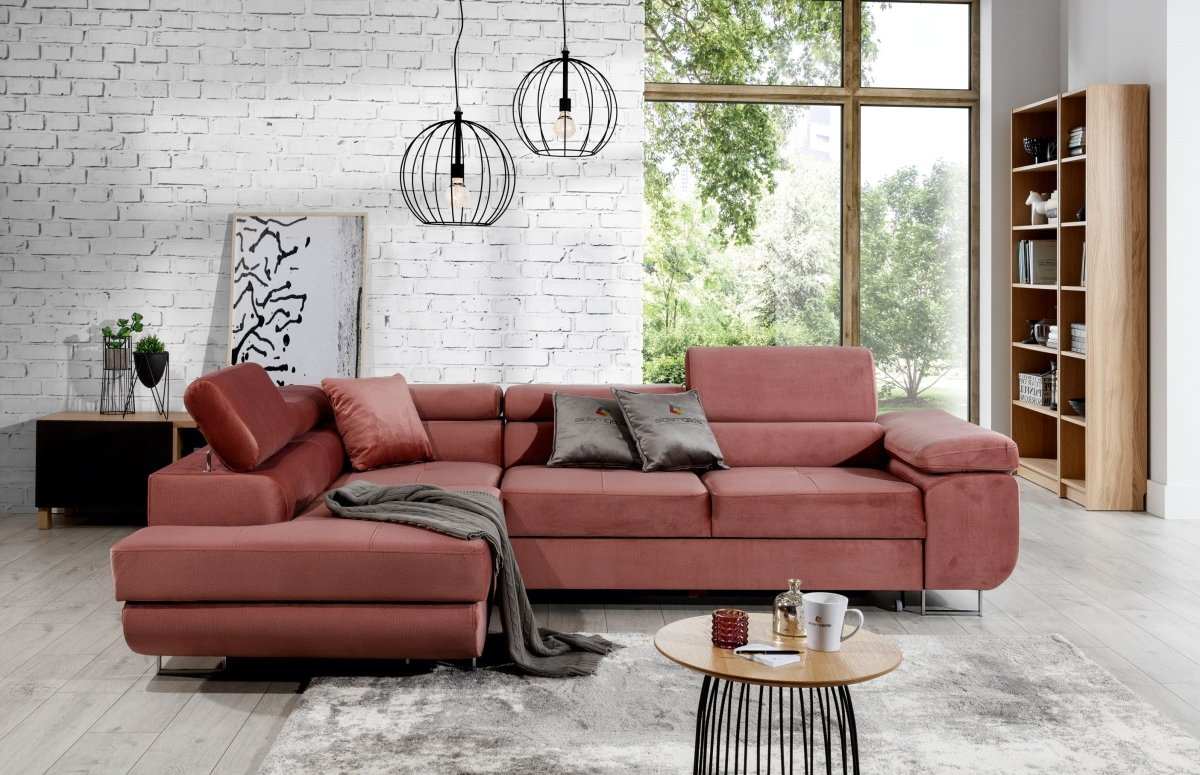 Designer Sofa Anila mit Schlaf- und Klappfunktion - Luxusbetten24