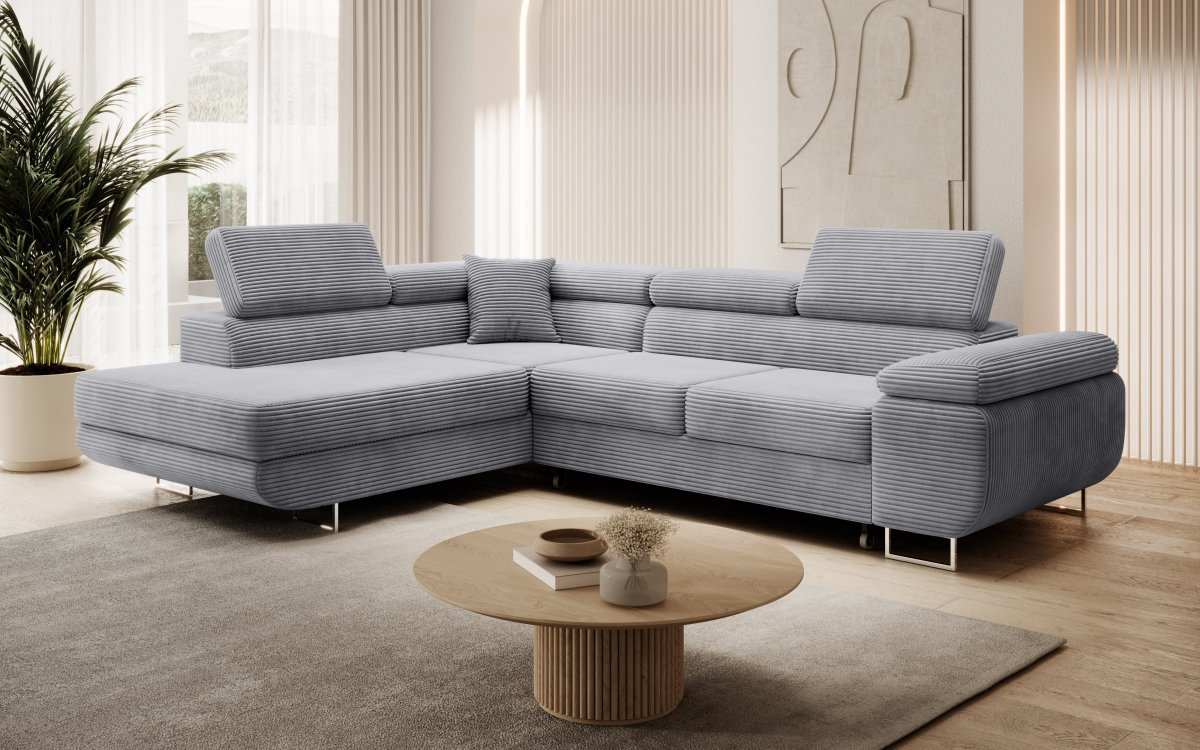 Designer Sofa Aston mit Schlaf- und Klappfunktion - Luxusbetten24