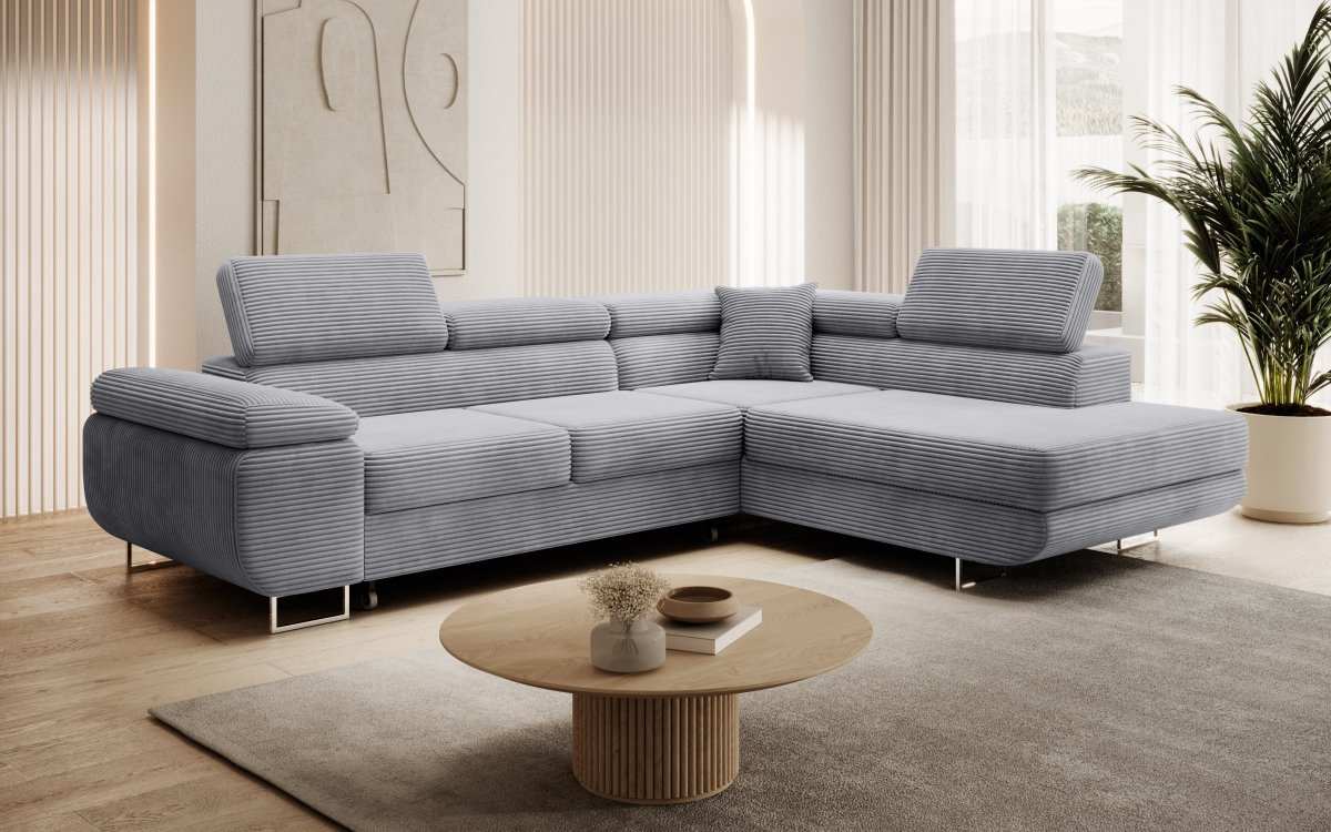 Designer Sofa Aston mit Schlaf- und Klappfunktion - Luxusbetten24