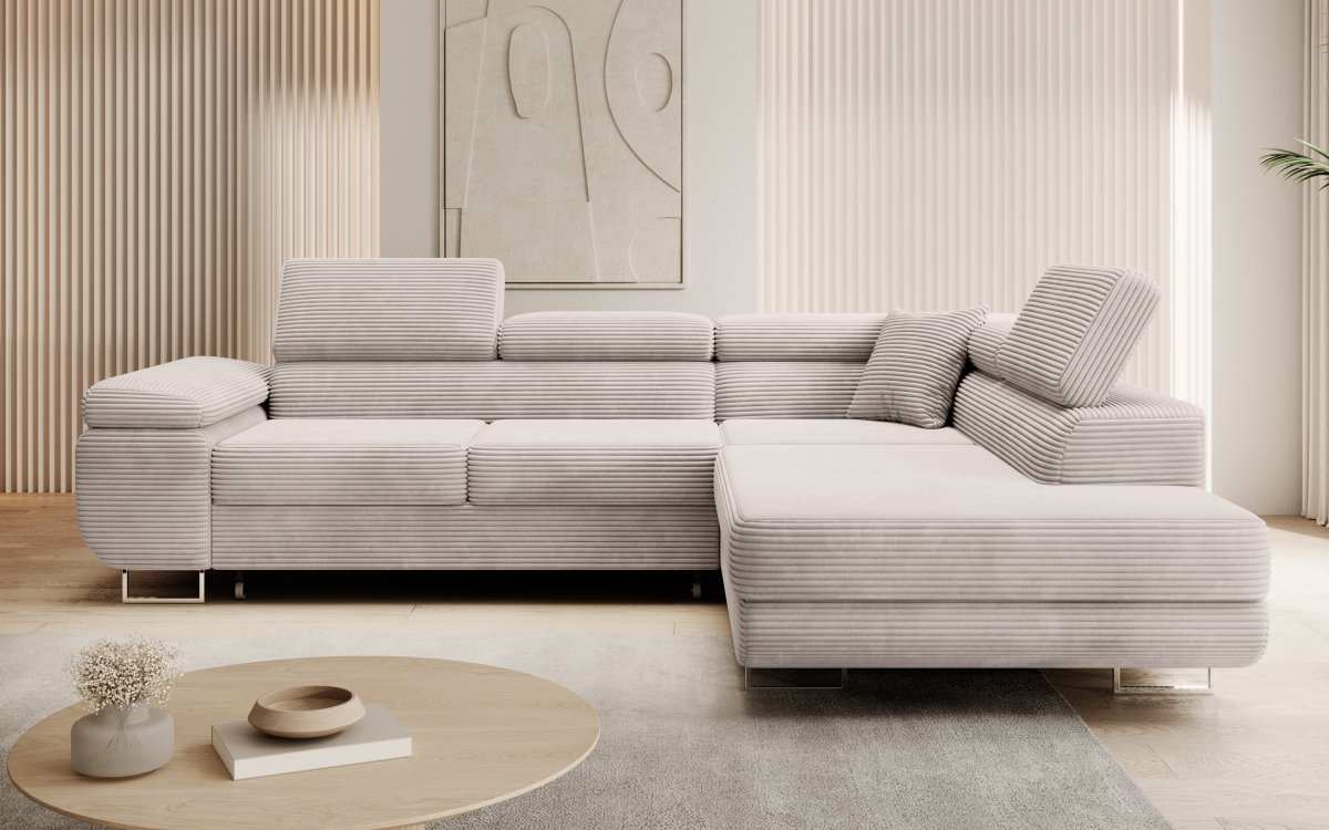 Designer Sofa Aston mit Schlaf- und Klappfunktion - Luxusbetten24