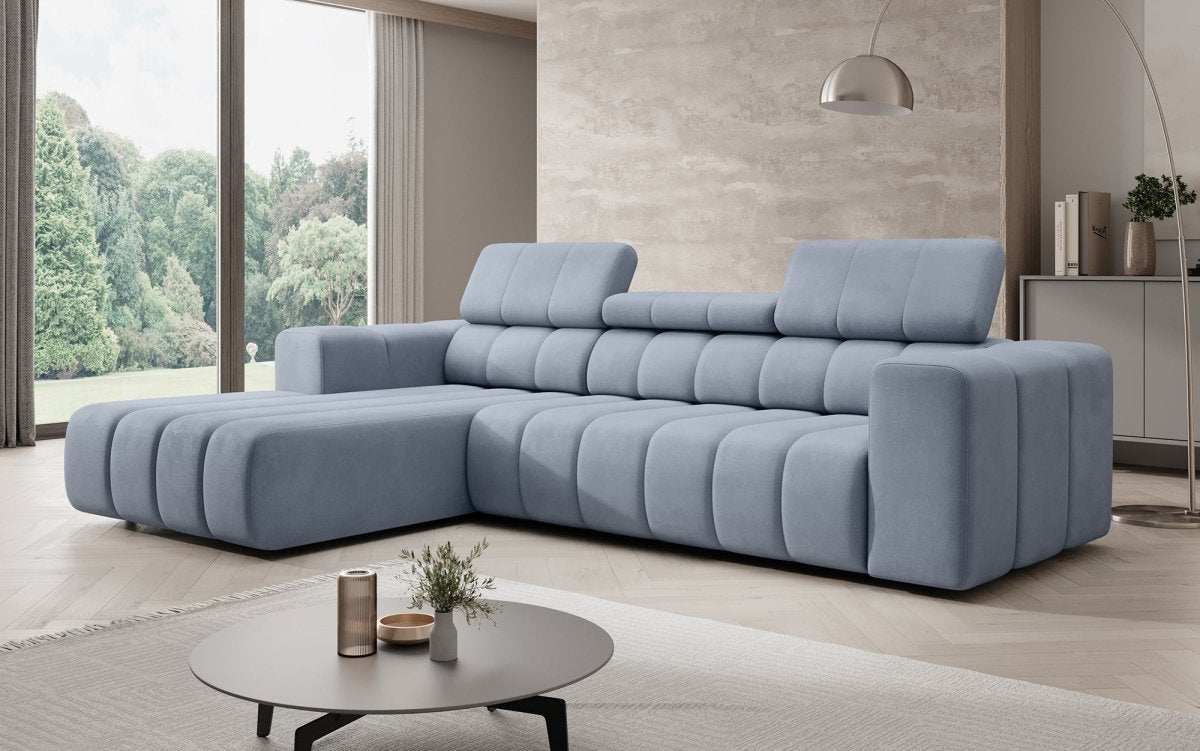 Designer Sofa Aurora Mini mit verstellbaren Kopfstützen - Luxusbetten24