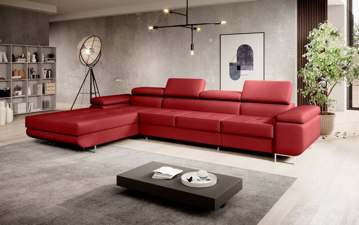 Designer Sofa Calvera Maxi mit Schlaf- und Klappfunktion - Luxusbetten24