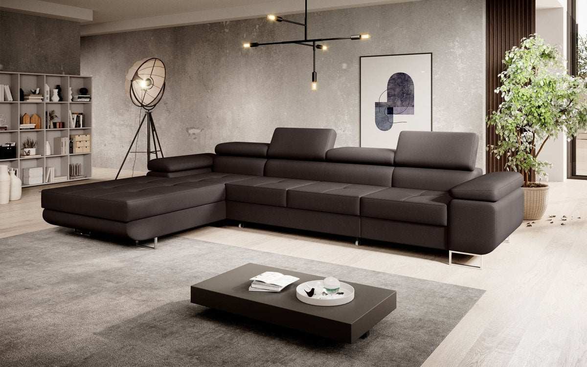 Designer Sofa Calvera Maxi mit Schlaf- und Klappfunktion - Luxusbetten24