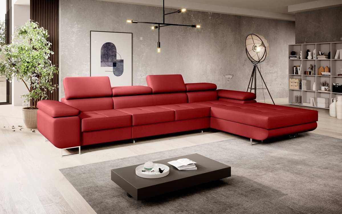 Designer Sofa Calvera Maxi mit Schlaf- und Klappfunktion - Luxusbetten24