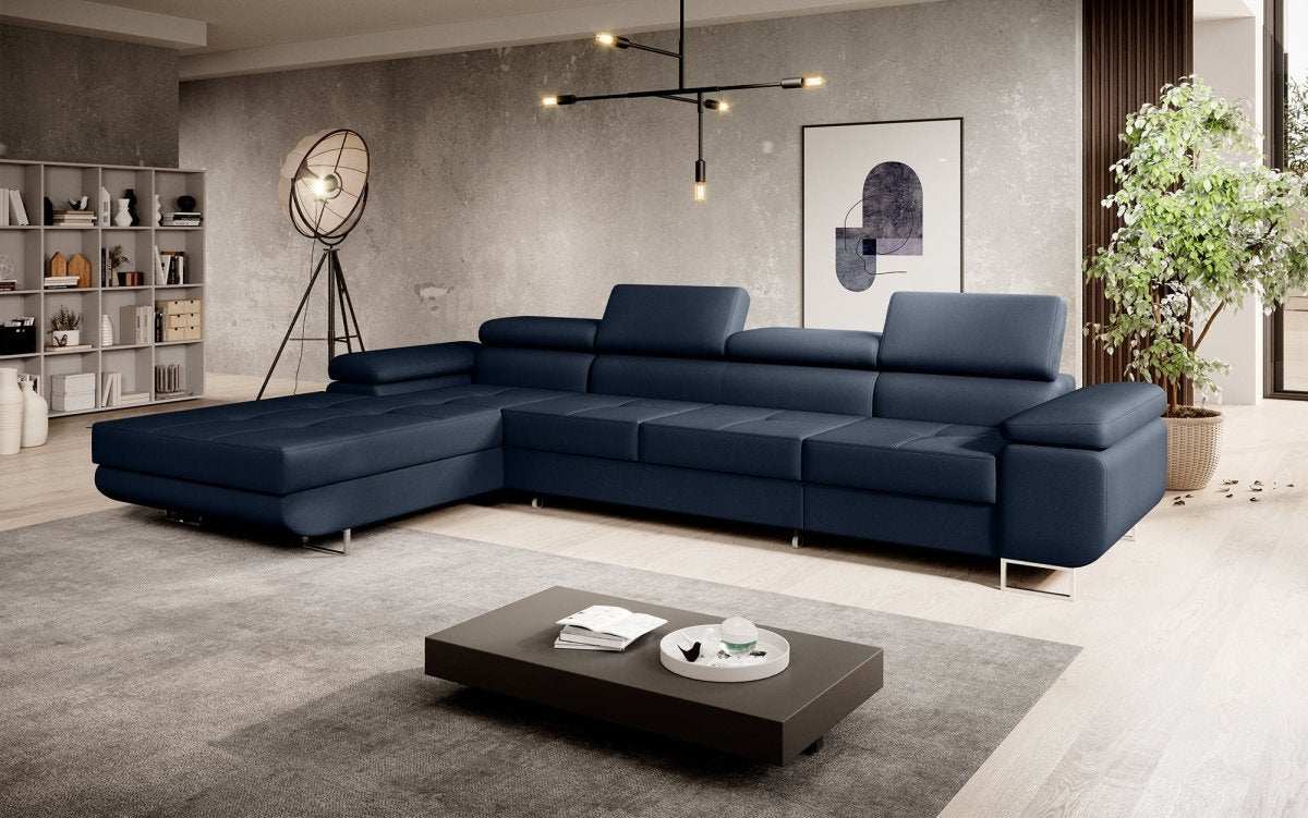 Designer Sofa Calvera Maxi mit Schlaf- und Klappfunktion - Luxusbetten24