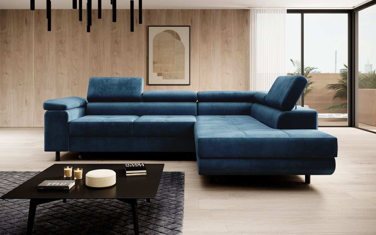 Designer Sofa Costa mit Schlaf - und Klappfunktion - Luxusbetten24