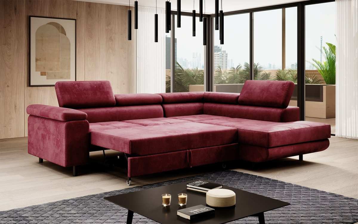 Designer Sofa Costa mit Schlaf - und Klappfunktion - Luxusbetten24