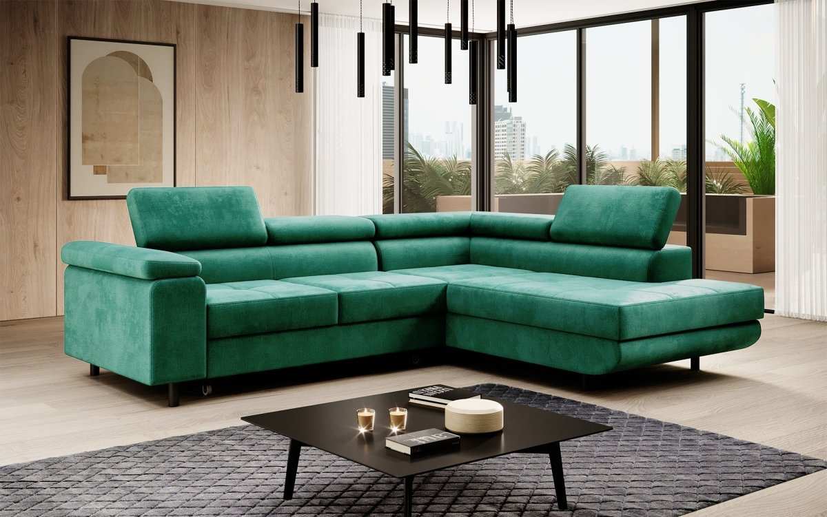 Designer Sofa Costa mit Schlaf - und Klappfunktion - Luxusbetten24