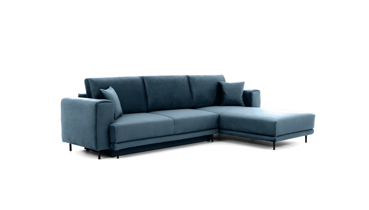 Designer Sofa Diana mit Schlaffunktion und Stauraum - Luxusbetten24