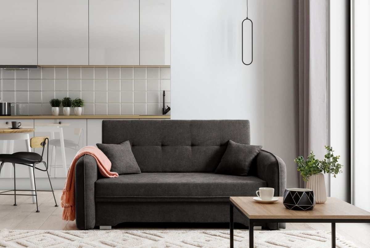 Designer Sofa Elayn mit Schlaffunktion - Luxusbetten24