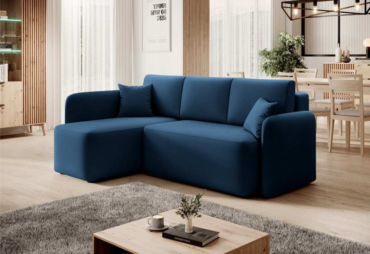 Designer Sofa Ina mit Stauraum und Schlaffunktion - Luxusbetten24