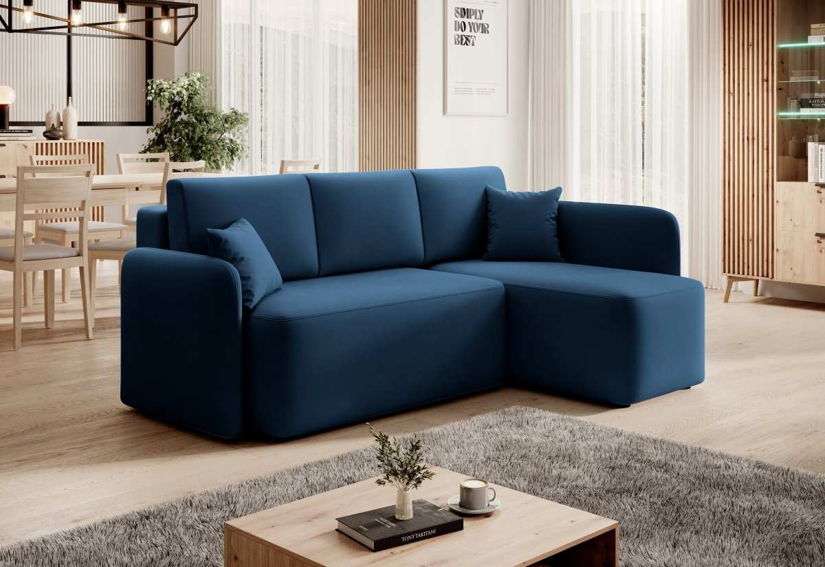 Designer Sofa Ina mit Stauraum und Schlaffunktion - Luxusbetten24