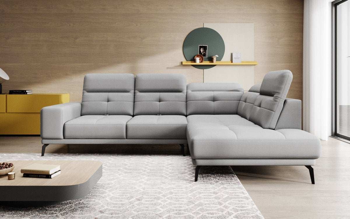 Designer Sofa Isabella mit verstellbarer Kopf- und Rückenlehne - Luxusbetten24